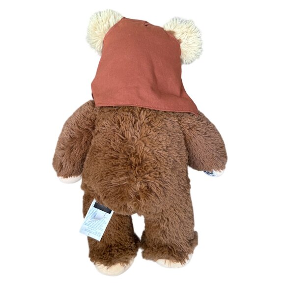 Build-A-Bear X Star Wars Wicket The Ewok 16" Large BAB Plush With Hood 2016 Rare - Picture 2 of 8
